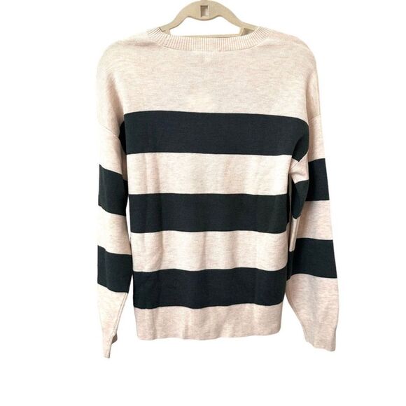 SPLENDID Ivy Cashblend‎ Stripe Sweater NWT Sz Small - Picture 4 of 5